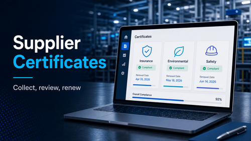 How to Collect Supplier Insurance, Environmental, and Safety Certificates