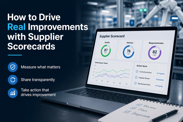 How to Drive Real Improvements with Supplier Scorecards